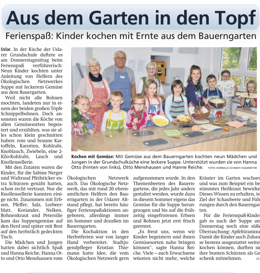 Foto und Text: HNA vom 11. 10. 2019